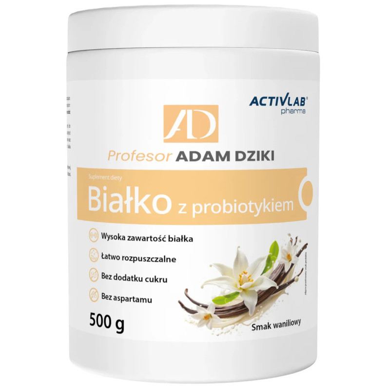 Activlab Pharma Białko z probiotykiem - 500 g Activlab Pharma Białko z probiotykiem - 500 g