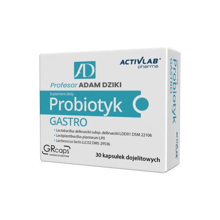 Activlab Pharma Probiotyk Gastro - 30 Kapsułek