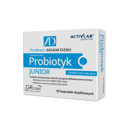 Activlab Pharma Probiotyk Junior - 30 Kapsułek Activlab Pharma Probiotyk Junior - 30 Kapsułek