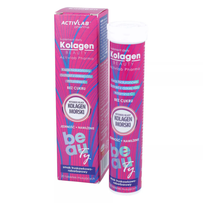Activlab Pharma Kolagen Beauty - 20 Tabletek musujących Activlab Pharma Kolagen Beauty - 20 Tabletek musujących