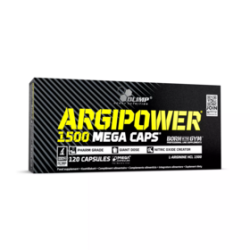 Olimp ArgiPower 1500 Mega Caps - 120 Kapsułek Olimp ArgiPower 1500 Mega Caps - 120 Kapsułek