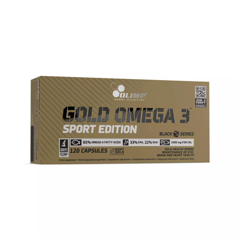 Olimp Gold Omega 3 Sport Edition - 120 Kapsułek Olimp Gold Omega 3 Sport Edition - 120 Kapsułek