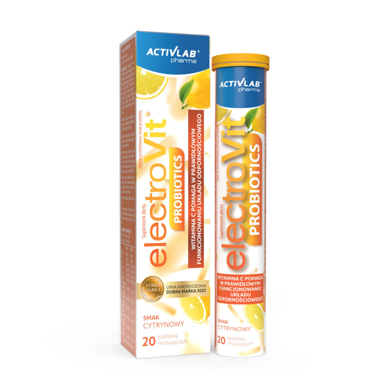 Activlab Pharma ElektroVit Probiotics - 20 Tabletek musujących Activlab Pharma ElektroVit Probiotics - 20 Tabletek musujących