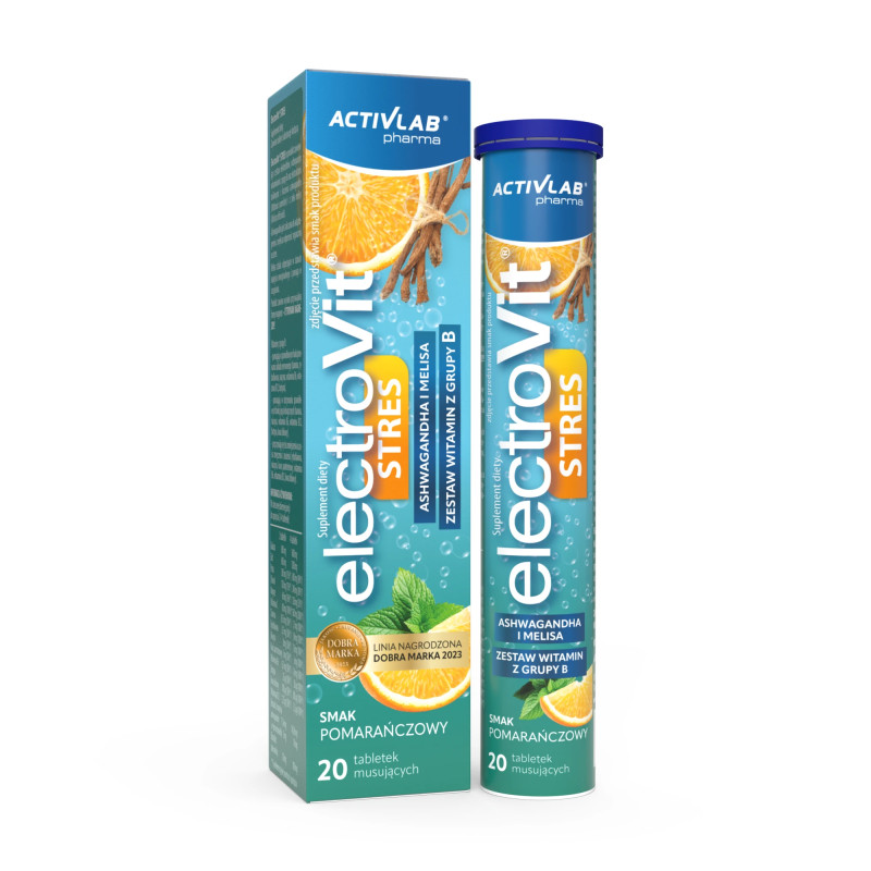 Activlab Pharma ElectroVit Stres - 20 Tabletek musujących Activlab Pharma ElectroVit Stres - 20 Tabletek musujących