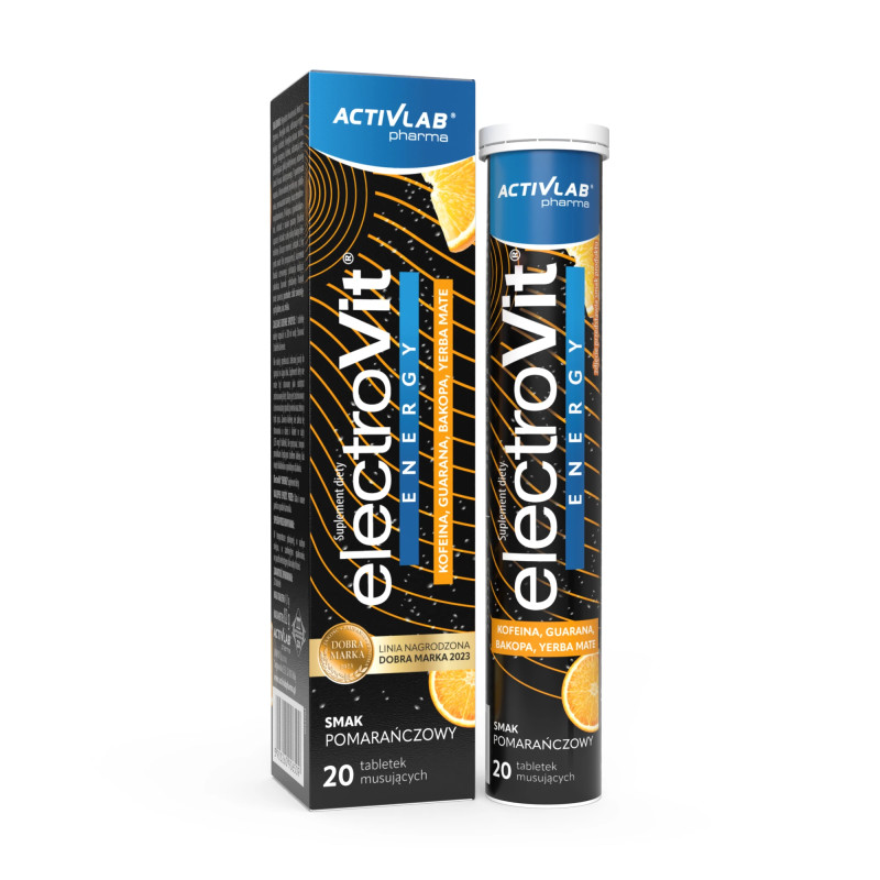 Activlab Pharma ElectroVit Energy - 20 Tabletek musujących Activlab Pharma ElectroVit Energy - 20 Tabletek musujących