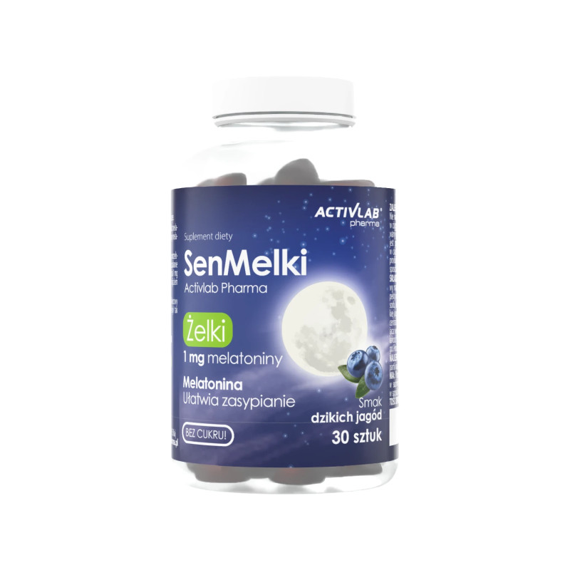 Activlab Pharma SenMelki żelki z melatoniną - 30 Żelek