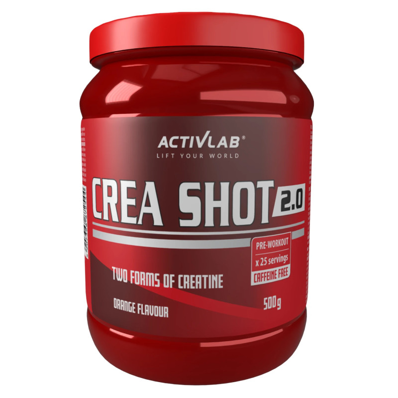 Activlab Crea Shot 2.0 Preworkout - 500 g Activlab Crea Shot 2.0 Preworkout - 500 g