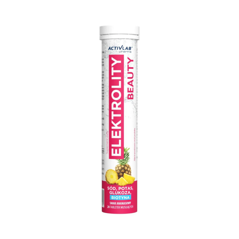 Activlab Pharma Elektrolity Beauty - 20 Tabletek musujących Activlab Pharma Elektrolity Beauty - 20 Tabletek musujących