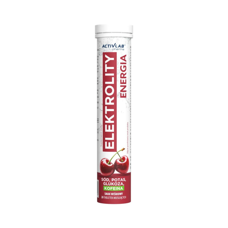 Activlab Pharma Elektrolity Energia - 20 Tabletek musujących Activlab Pharma Elektrolity Energia - 20 Tabletek musujących