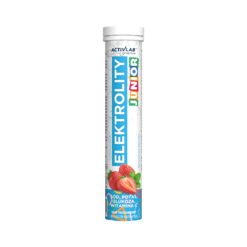 Activlab Pharma Elektrolity Junior - 20 Tabletek musującyh Activlab Pharma Elektrolity Junior - 20 Tabletek musującyh