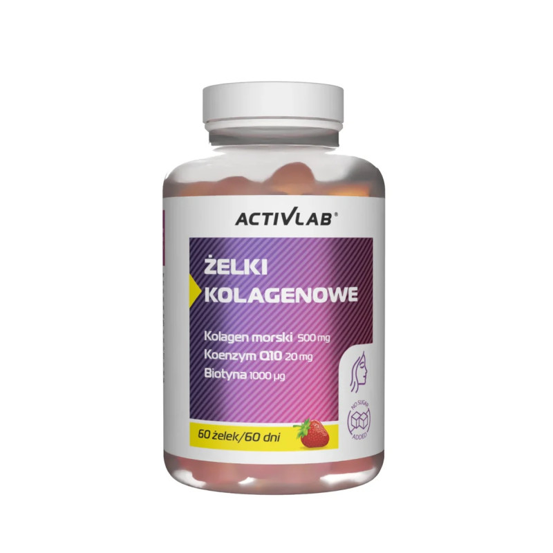Activlab Pharma Żelki Kolagenowe - 60 Żelek Activlab Pharma Żelki Kolagenowe - 60 Żelek