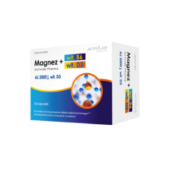 Activlab Pharma Magnez + Wit. B6 + Wit. D3 - 50 Kapsułek