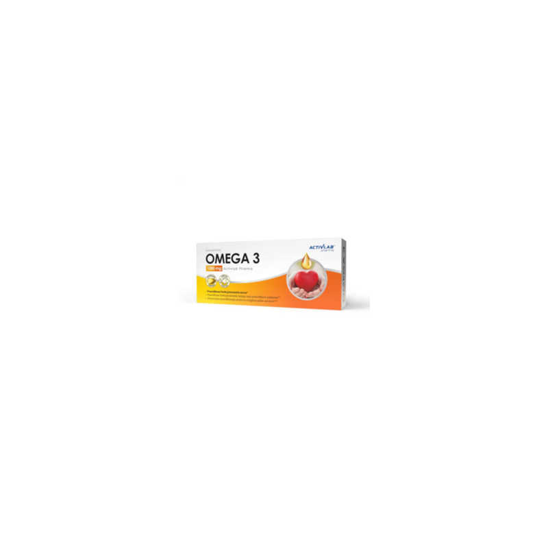 Activlab Pharma Omega 3 1000 mg - 60 Kapsułek Activlab Pharma Omega 3 1000 mg - 60 Kapsułek