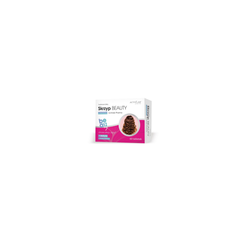 Activlab Pharma Skrzyp Beauty z biotyną - 60 Tabletek Activlab Pharma Skrzyp Beauty z biotyną - 60 Tabletek