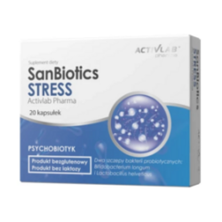 Activlab Pharma SanBiotics Stress - 20 Kapsułek Activlab Pharma SanBiotics Stress - 20 Kapsułek