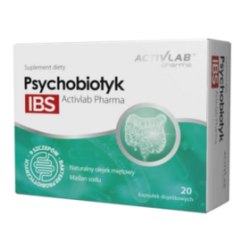 Activlab Pharma Psychobiotyk IBS - 20 Kapsułek Activlab Pharma Psychobiotyk IBS - 20 Kapsułek