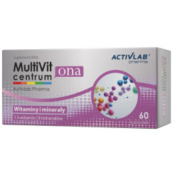 Activlab Pharma MultiVit CENTRUM ONA - 60 Kapsułek Activlab Pharma MultiVit CENTRUM ONA - 60 Kapsułek