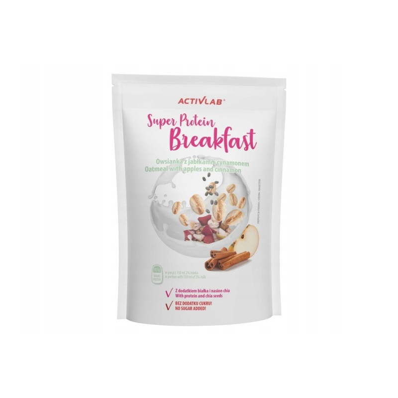 Activlab Owsianka z jabłkami i cynamonem - 300 g Activlab Owsianka z jabłkami i cynamonem - 300 g