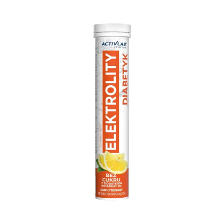 Activlab Pharma Elektrolity Diabetyk - 20 Tabletek musujących Activlab Pharma Elektrolity Diabetyk - 20 Tabletek musujących