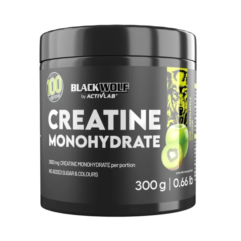 Activlab Creatine Monohydrate Black Wolf - 300 g Activlab Creatine Monohydrate Black Wolf - 300 g