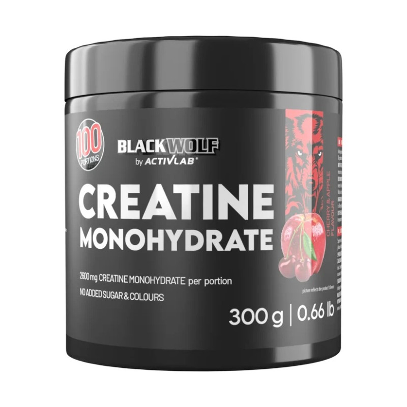 Activlab Creatine Monohydrate Black Wolf - 300 g Activlab Creatine Monohydrate Black Wolf - 300 g