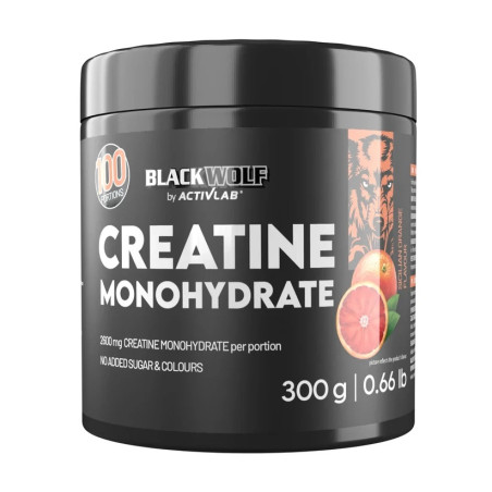 Activlab Creatine Monohydrate Black Wolf - 300 g Activlab Creatine Monohydrate Black Wolf - 300 g