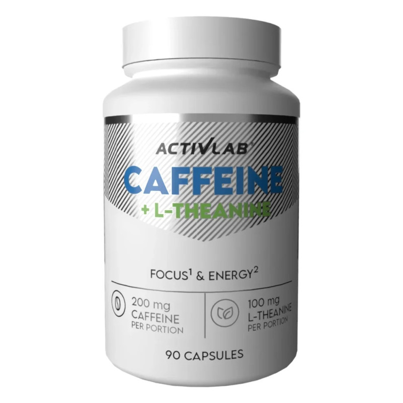 Activlab Caffeine + L-Theanine - 90 Kapsułek