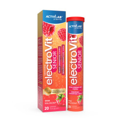 Activlab Pharma ElektroVit Senior Malina - 20 Tabletek musujących