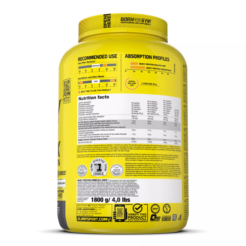 Olimp Whey Protein Complex 100% Olimp Whey Protein Complex 100%