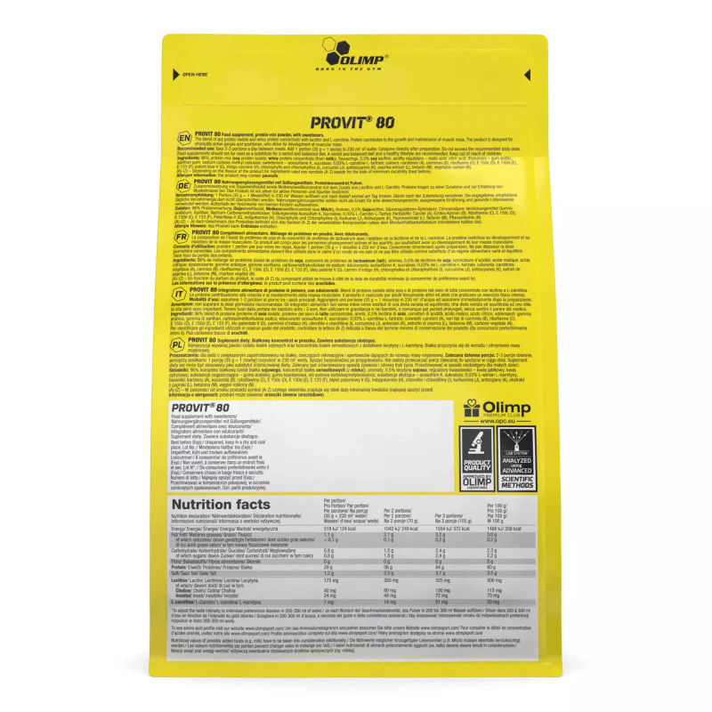 Olimp Provit 80 - 700 g Olimp Provit 80 - 700 g