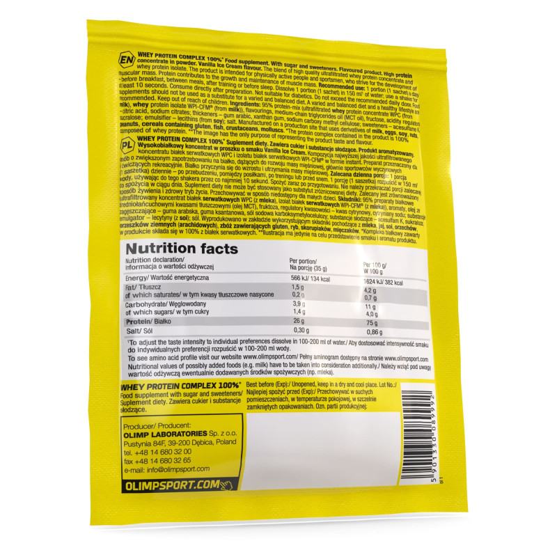 Olimp Whey Protein Complex 100%