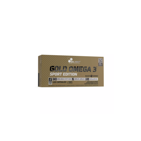 Olimp Gold Omega 3 Sport Edition - 120 Kapsułek Olimp Gold Omega 3 Sport Edition - 120 Kapsułek
