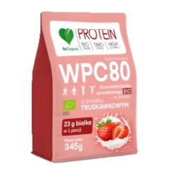 BeOrganic Białko serwatkowe WPC 80 BIO - 345 g