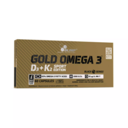Olimp Gold Omega 3 D3+K2 Sport Edition - 60 Kapsułek