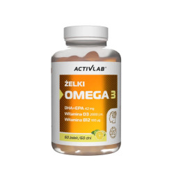 Activlab Pharma Żelki OMEGA 3 - 60 Żelek